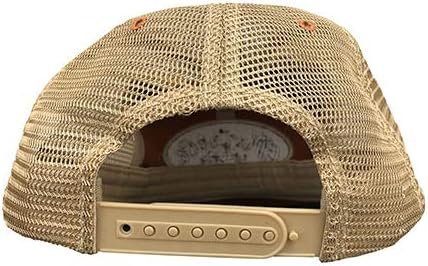 Martin Guitars Pick Hat, Orange Cap with Tan Mesh