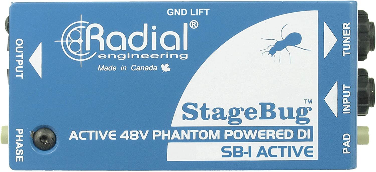 Radial StageBug SB-1 1-Channel Active Instrument Direct Box