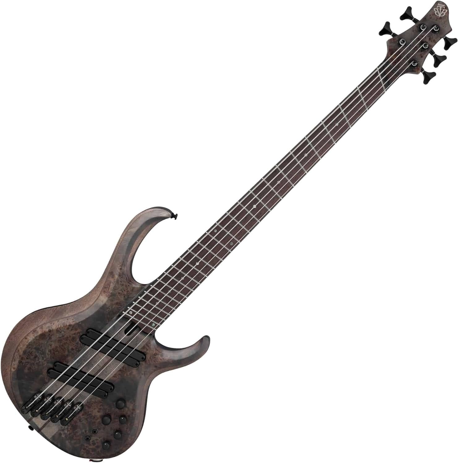 Ibanez BTB805MS Bass Workshop 5-String Bass Multi-Scale Transparent Gray Flat