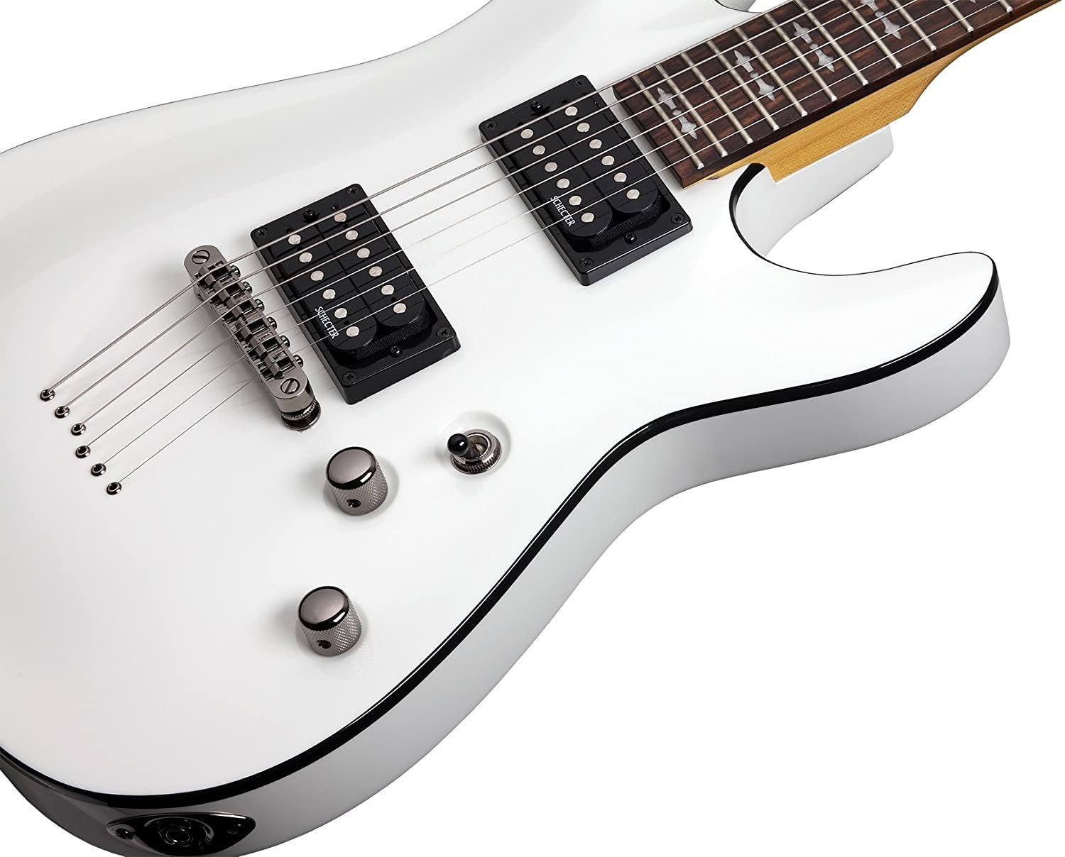 Schecter Omen-6 - Gloss White…