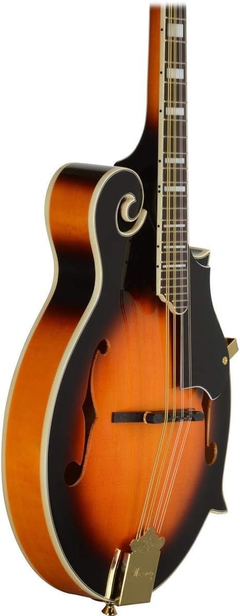 Ibanez M522SBS F-Style Mandolin, Brown Sunburst High Gloss