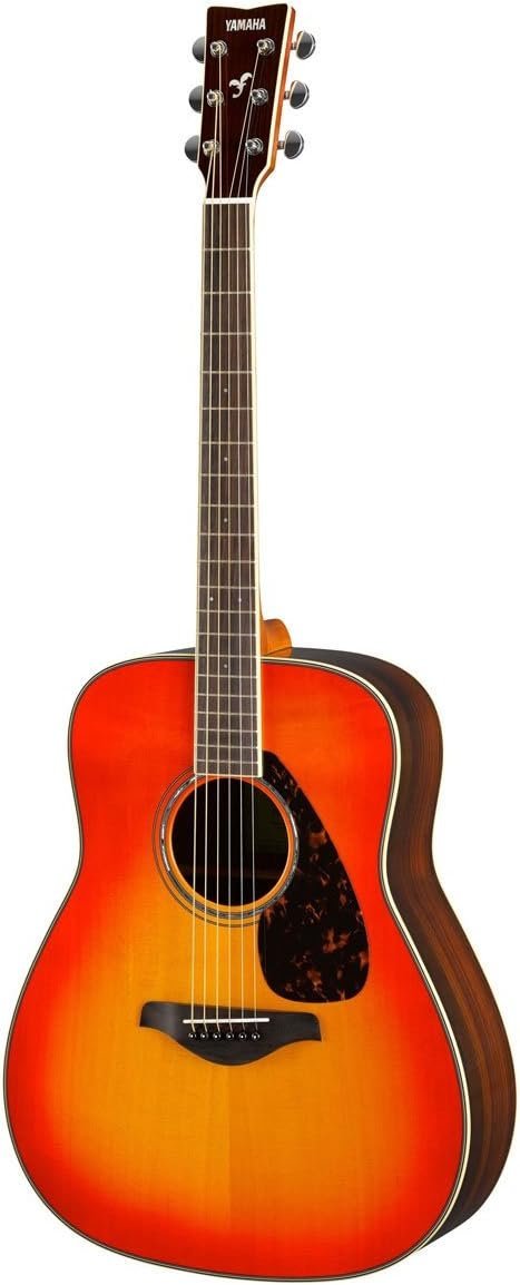Yamaha FG830 Solid Top Acoustic Guitar, Autumn Burst