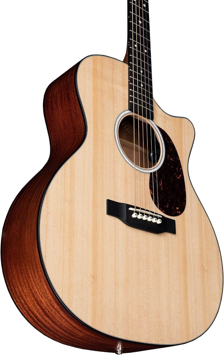 Martin Guitar Road Series GPC-11E Acoustic-Electric Guitar with Gig Bag, Sitka Spruce and Sapele Construction, GPC-14 Fret and Performing Artist Neck Shape with High-Performance Taper Natural