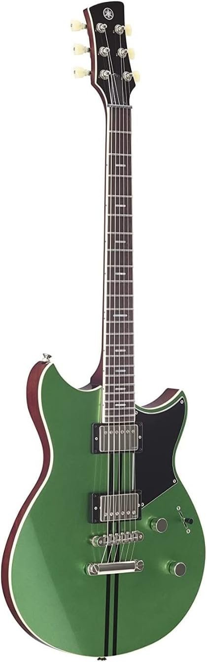 Yamaha Revstar Standard RSS20 FGR Electric Guitar with Gig Bag, Flash Green