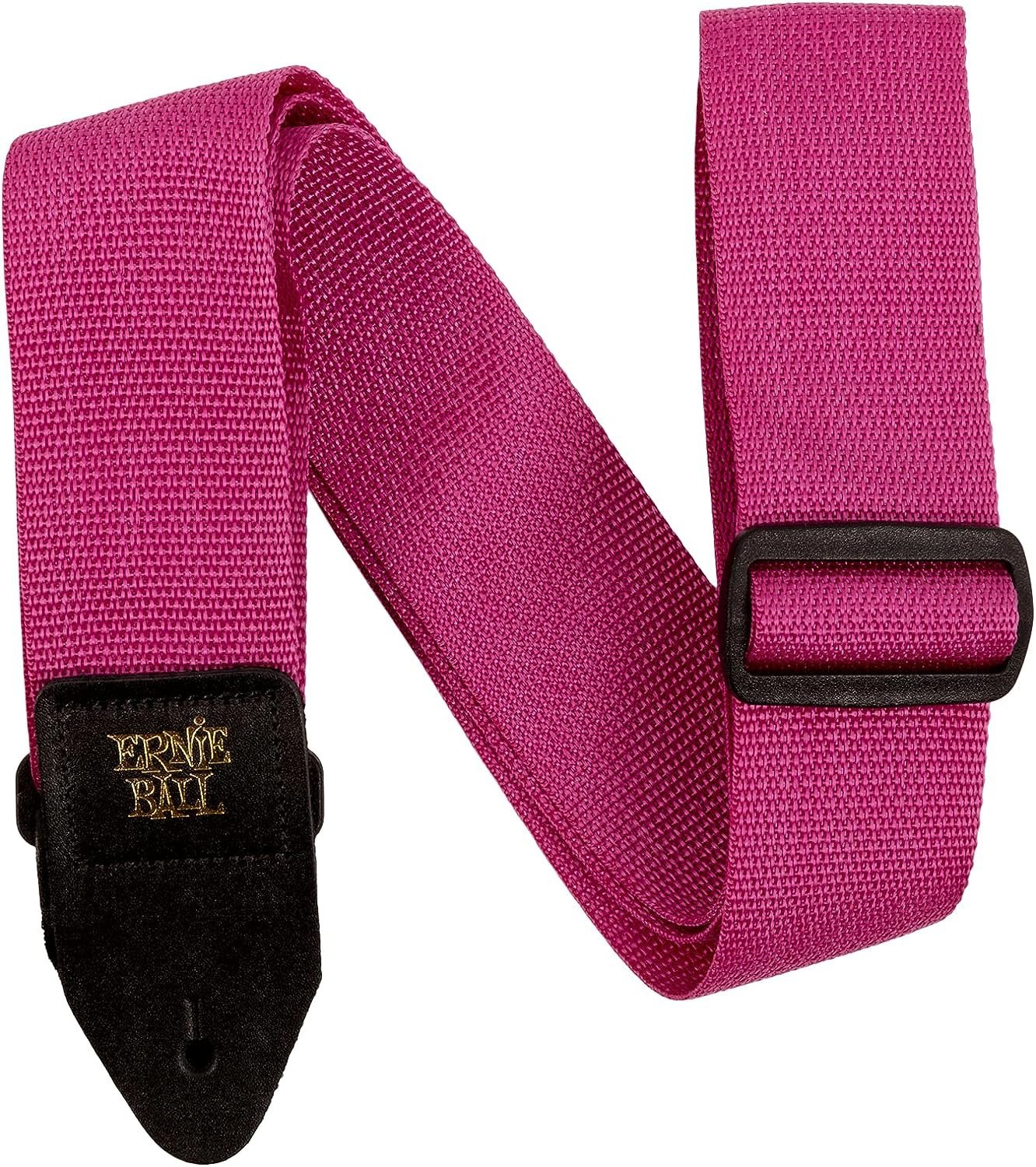 Ernie Ball Polypro Guitar Strap, Raspberry (P05355)