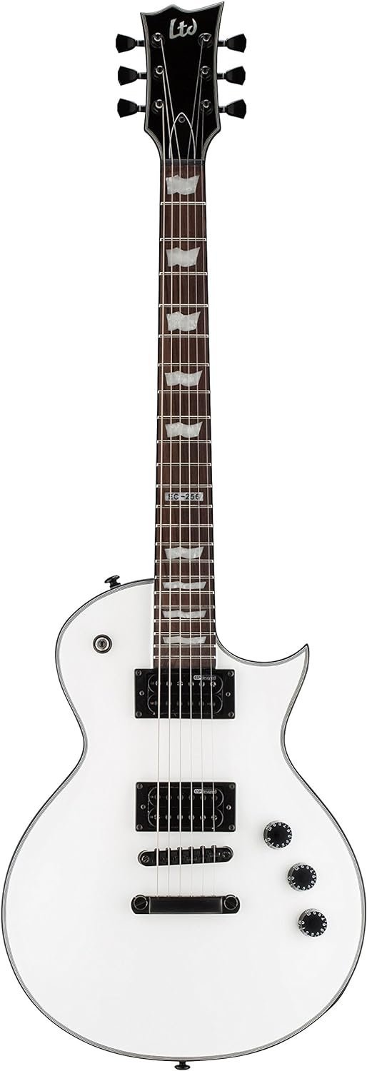 ESP LTD EC-256 Electric Guitar, Snow White