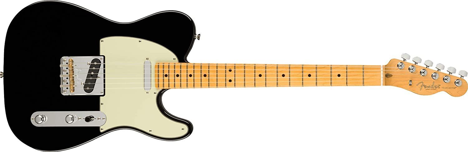 Fender American Professional II Telecaster MN Black w/Hardshell Case