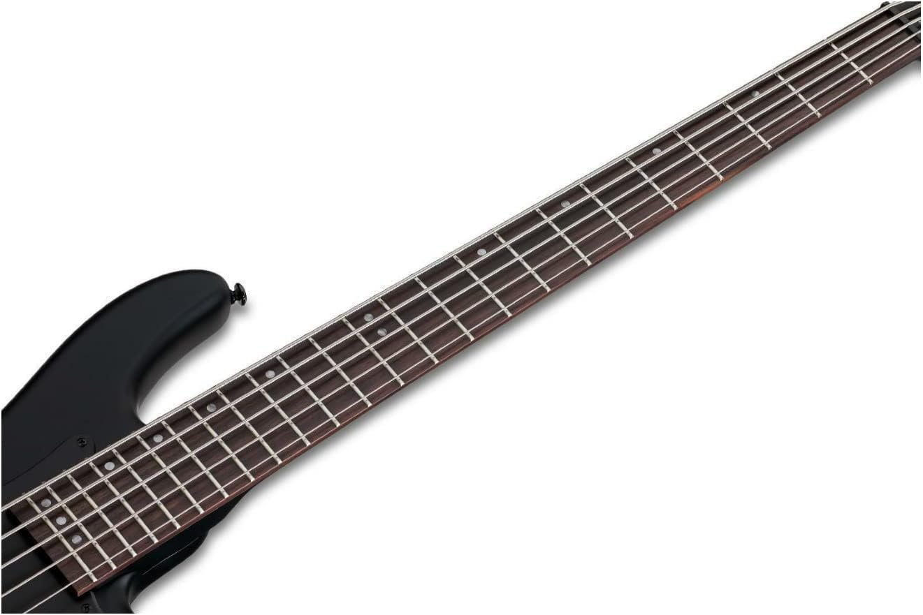 Schecter Stiletto Stealth - Satin Black, 5-String