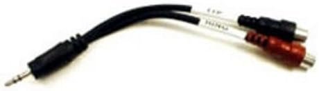 Hosa YRA-154 3.5 mm TRS to Dual RCAF Stereo Breakout Cable