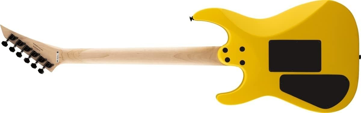 Jackson DK3XR HSS Caution Yellow w/Pink Pickups