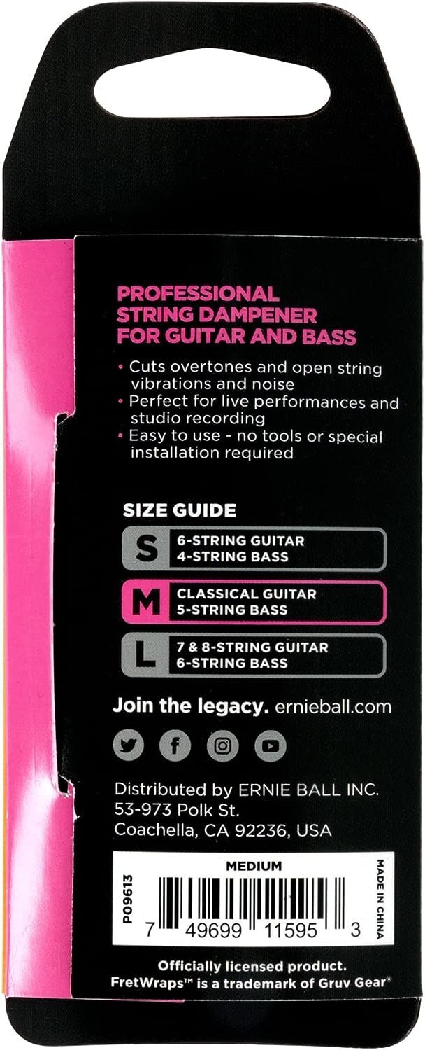 Ernie Ball Fretwrap by Gruv Gear, Medium (P09613)