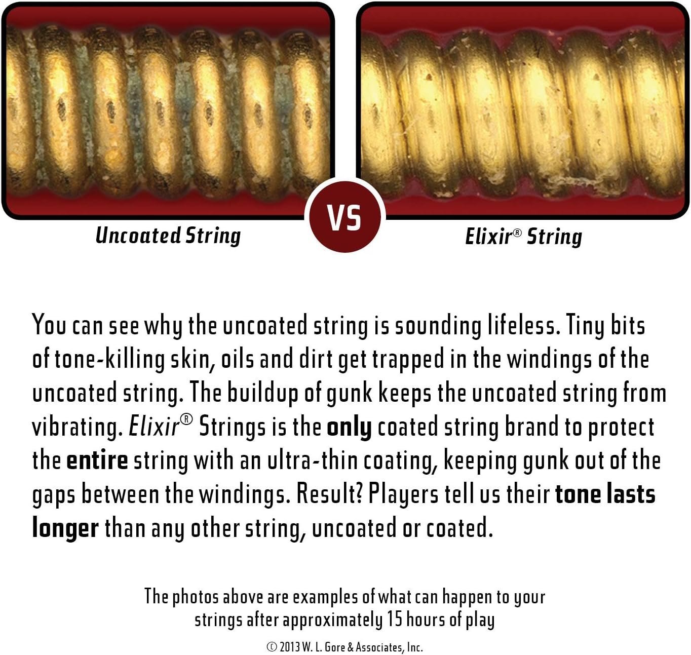 Elixir Strings 80/20 Bronze Acoustic 4-String Bass Strings w NANOWEB Coating, Long Scale, Light (.045-.100)