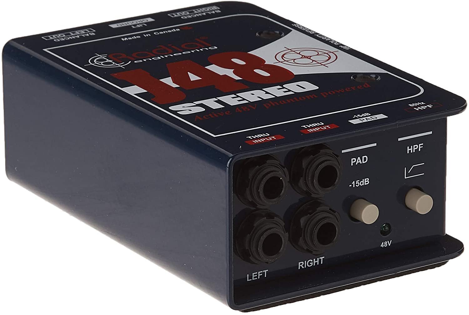 Radial Engineering J48 Stereo Active Direct Box