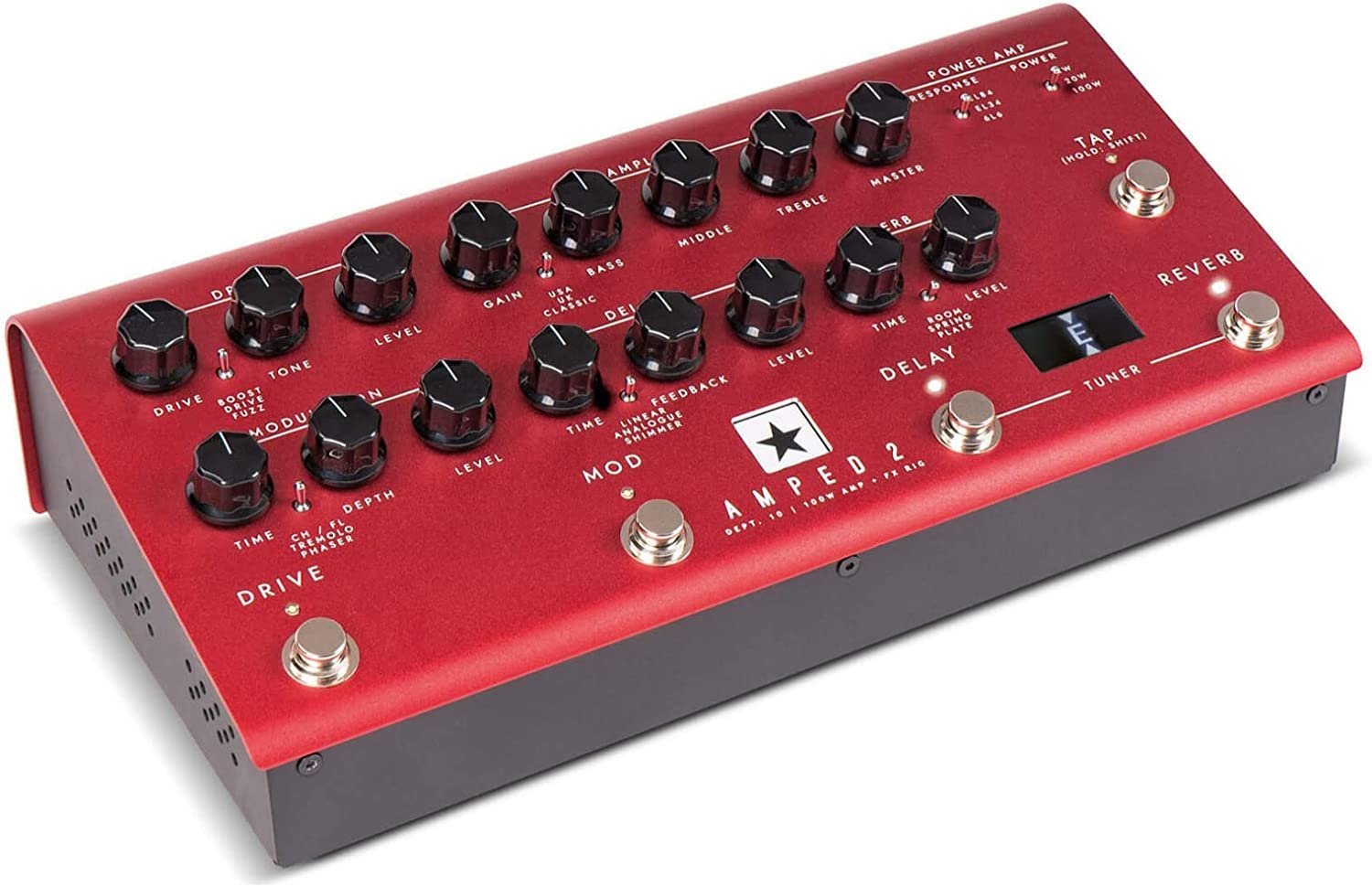 Blackstar Amplification AMPED2 100-Watt Guitar Amp and Pedal with Advanced Effects Processor and Integrated OLED Display Screen