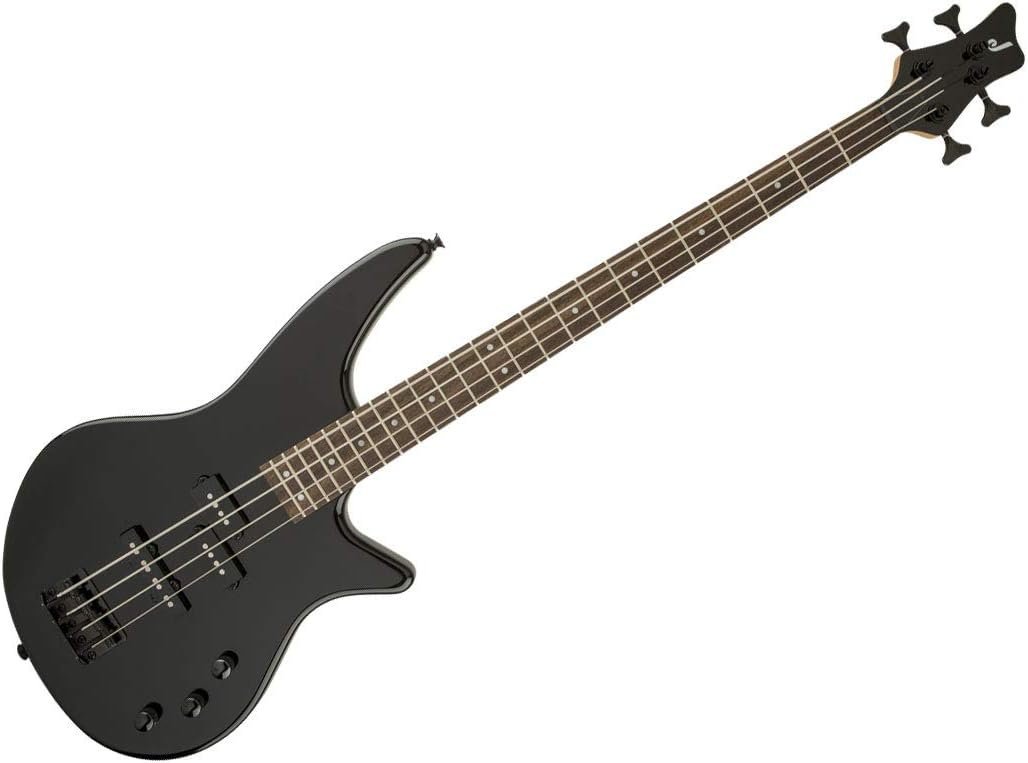 Jackson JS Series Spectra Bass JS2 4-String Electric Guitar with Laurel Fingerboard (Right-Handed, Gloss Black)
