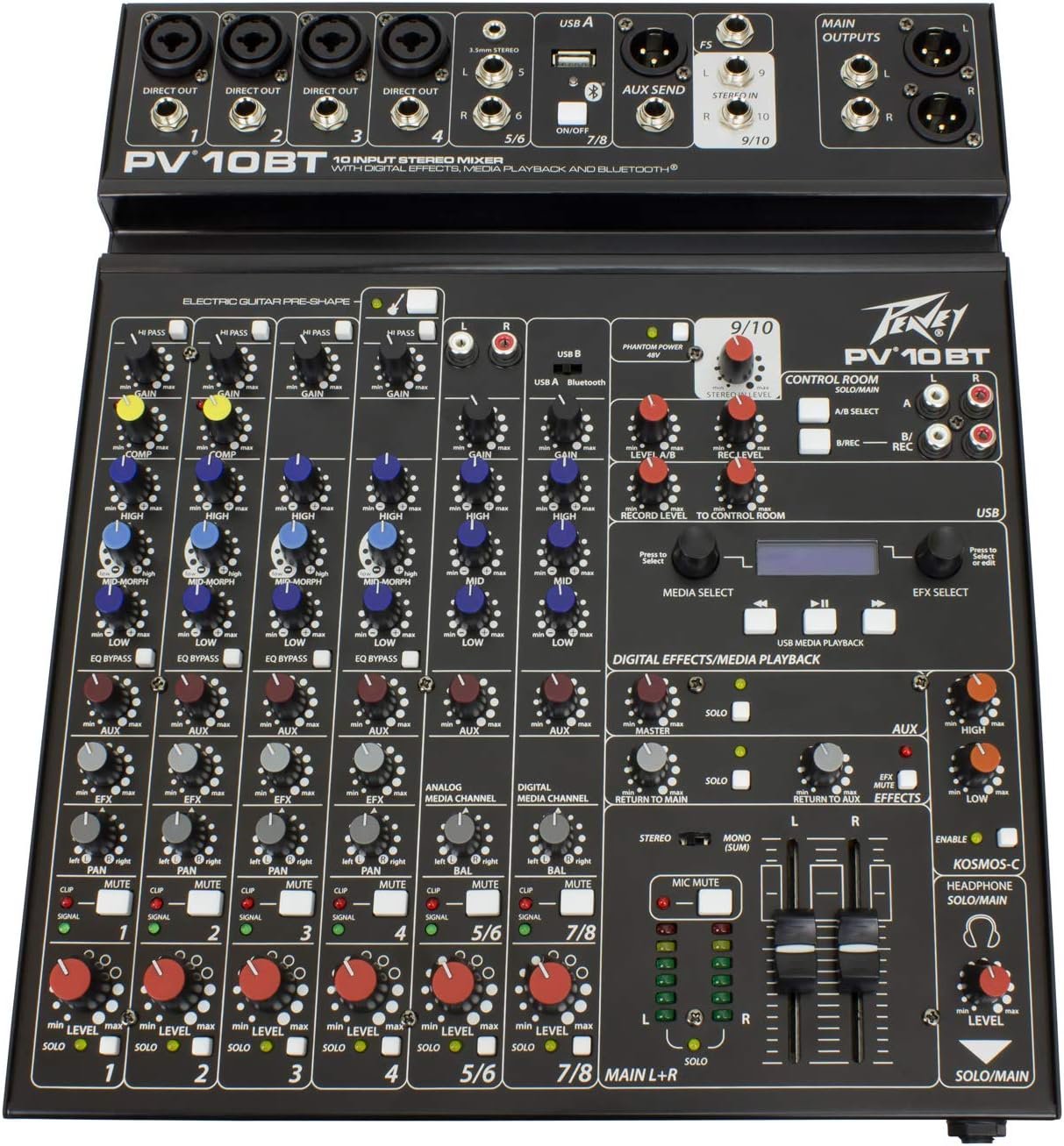 Peavey PV 10 BT Compact Mixer with Bluetooth, small