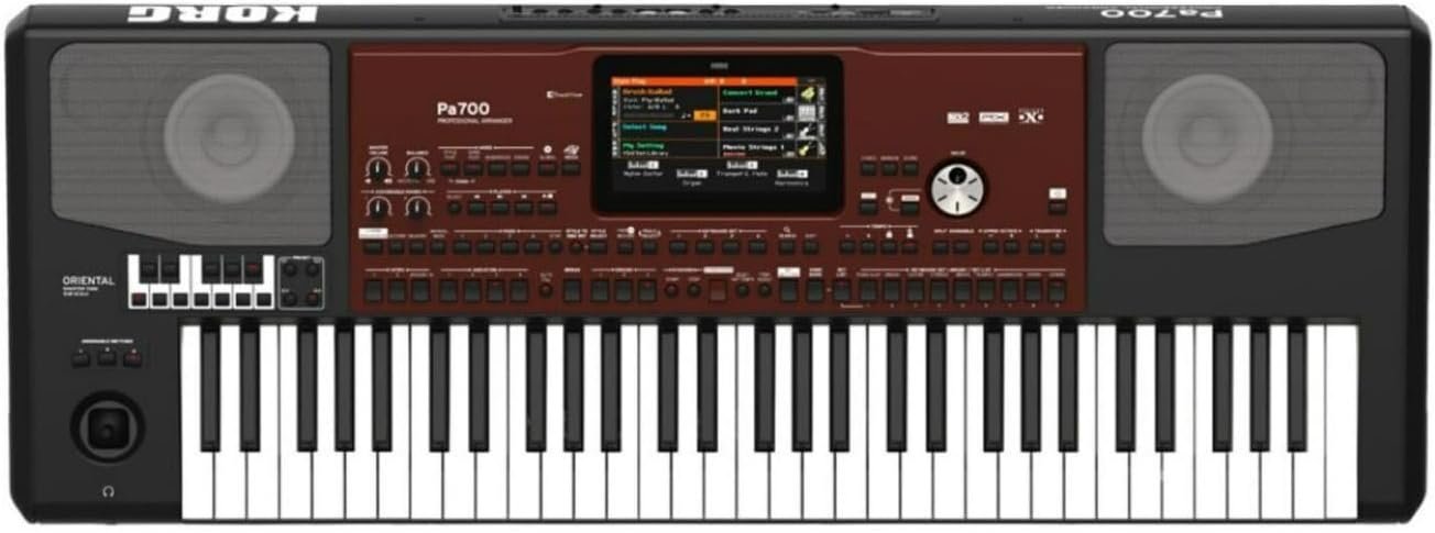 Korg Pa700 Oriental Professional Arranger 61-Key with Touchscreen and Speakers