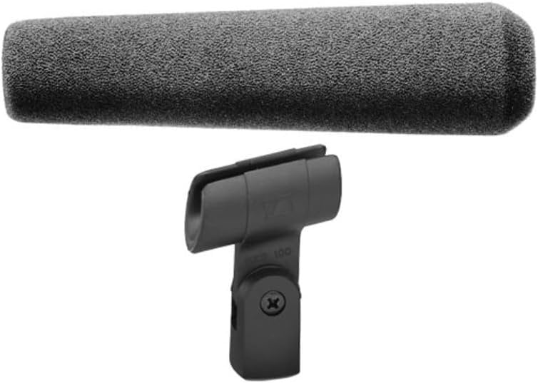 SENNHEISER Wired Professional MKH 416-P48U3 Short Shotgun Interference Tube Microphone, Black