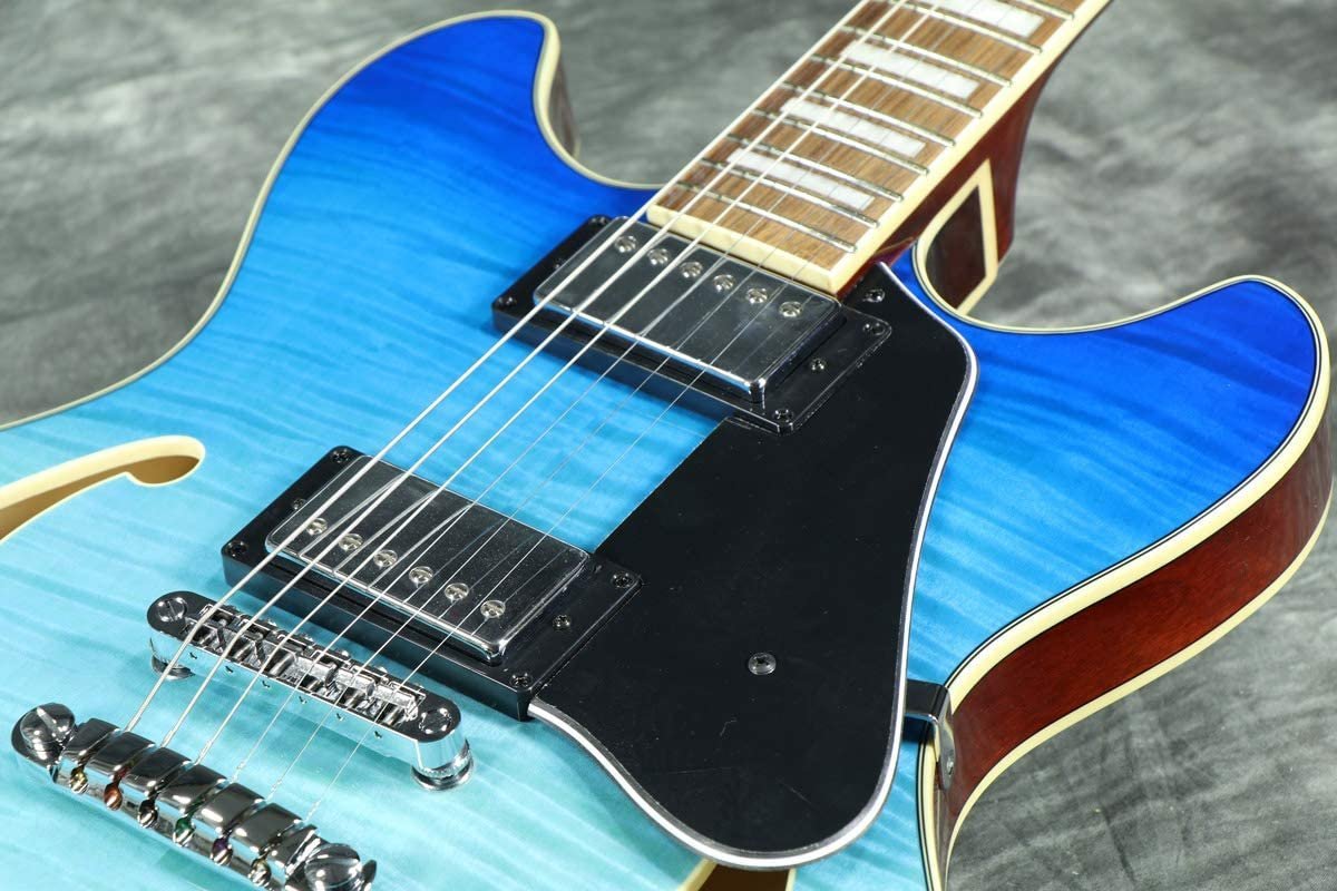 Ibanez Artcore AS73FM Semi-Hollow - Azure Blue Gradiation