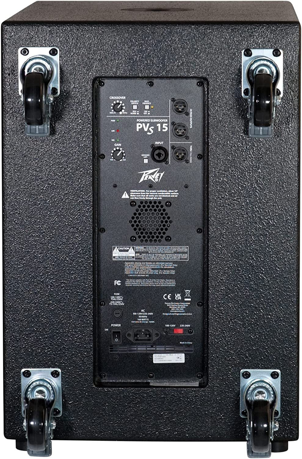 Peavey PVs 15 Vented Powered Bass Subwoofer