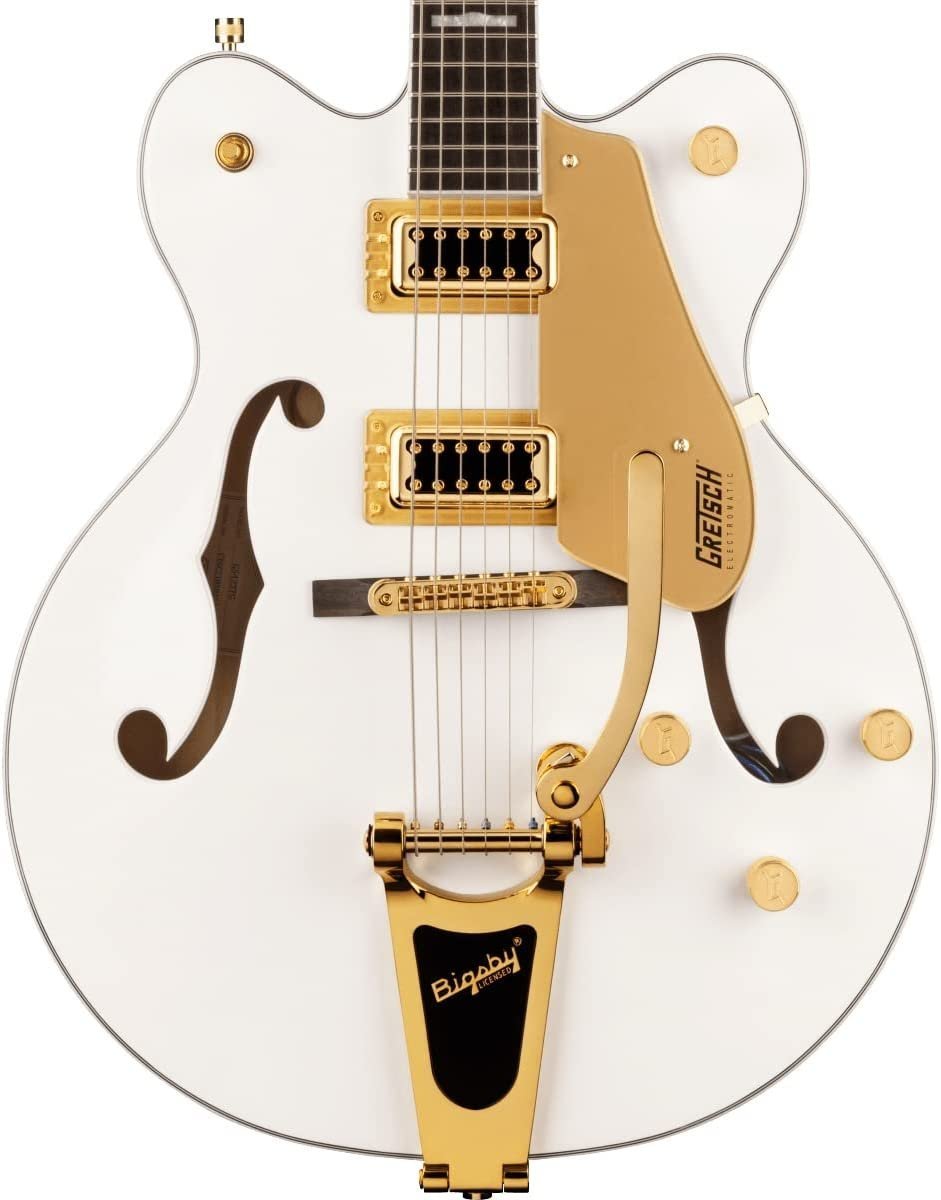Gretsch G5422TG Electromatic Classic Hollowbody Double-Cut with Bigsby - Snowcrest White
