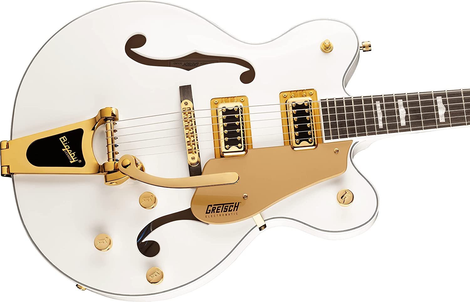 Gretsch G5422TG Electromatic Classic Hollowbody Double-Cut with Bigsby - Snowcrest White