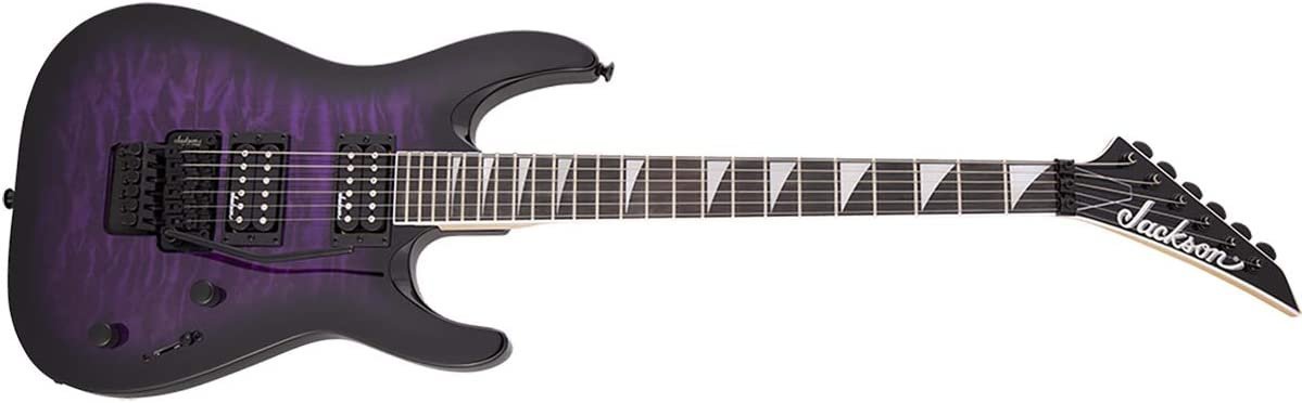 Jackson Dinky Arch Top JS32Q DKA - Transparent Purple Burst