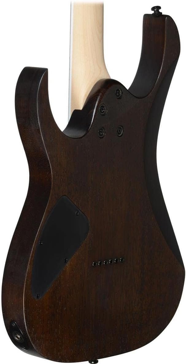 Ibanez GRG 6 String Solid-Body Electric Guitar, Right, Walnut Flat, Full (GRG121DXWNF)