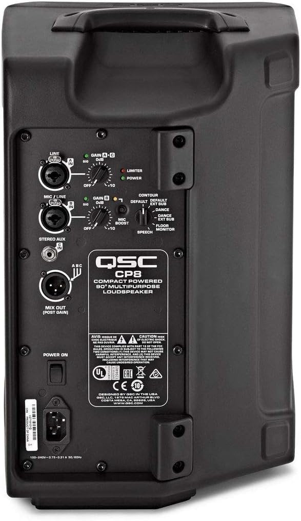 QSC CP8 8-Inch Compact Powered Loudspeaker
