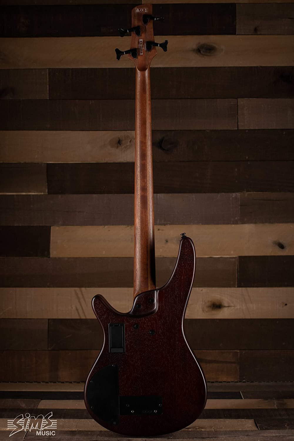 Ibanez SRH500F Fretless Acoustic-Electric Bass Guitar Flat Natural Browned Burst