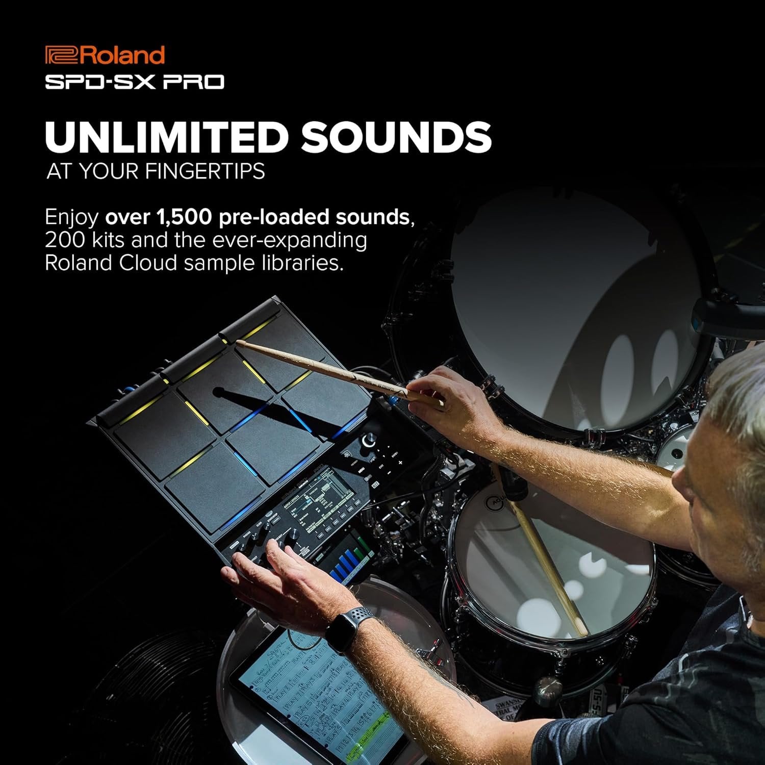 Roland SPD-SX PRO Sampling Pad | The Flagship Sampling Pad