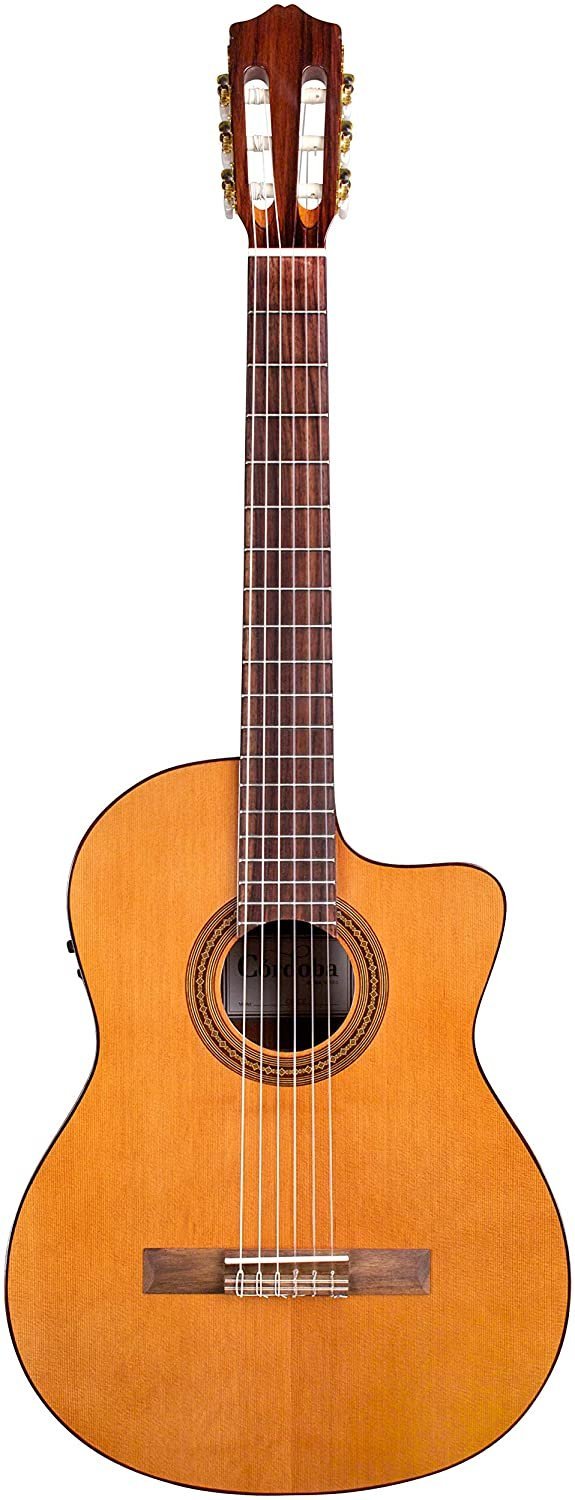 Cordoba C5-CE CD Classical Cutaway Acoustic-Electric Nylon String Guitar