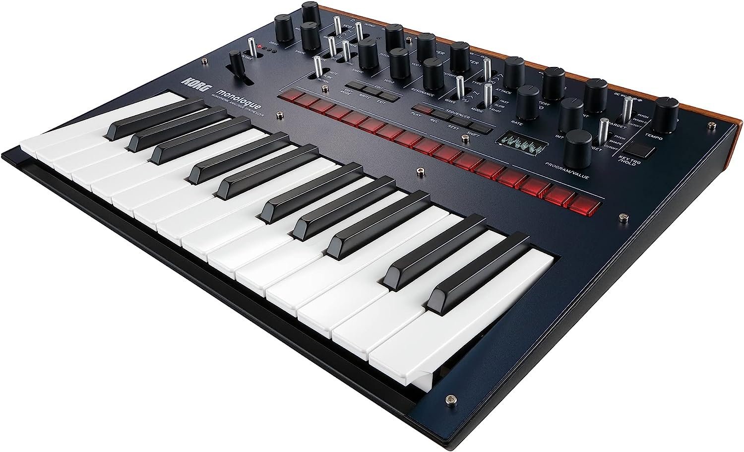 Korg Monologue Monophonic Analog Synthesizer with Presets-Blue (MONOLOGUEBL)