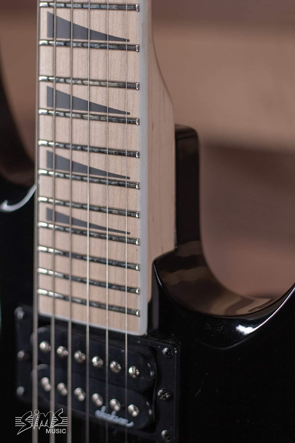 Jackson JS32M Dinky Arched Top Electric Guitar Gloss Black