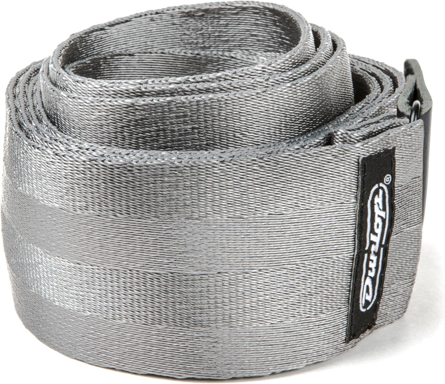 Jim Dunlop Deluxe Seatbelt Grey Guitar Strap (DST70-01GY)