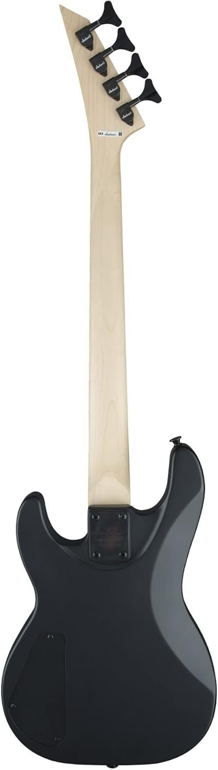 Jackson JS Series Concert Bass JS1X, Satin Black, Amaranth Fingerboard