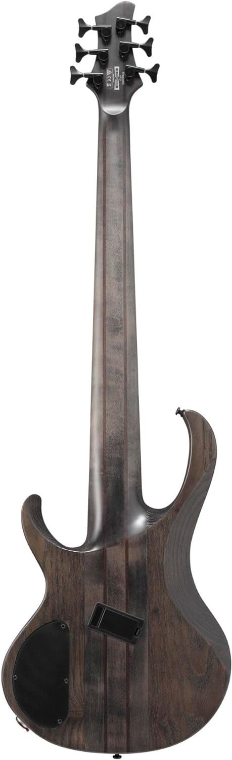 Ibanez BTB806MSTGF 6-String Electric Bass Transparent Gray Flat)