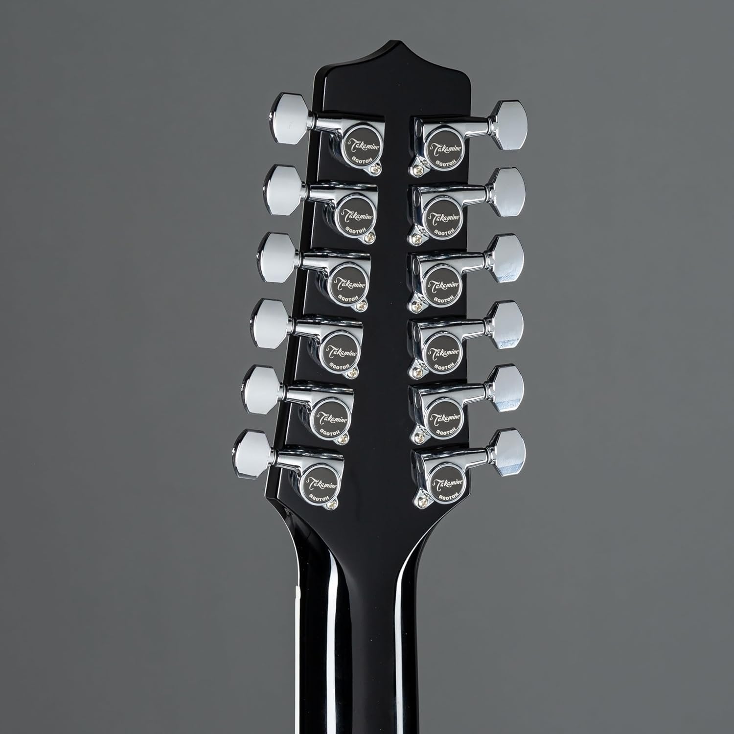 Takamine Legacy JEF381SC Dreadnought 12-string Acoustic-electric Guitar - Black