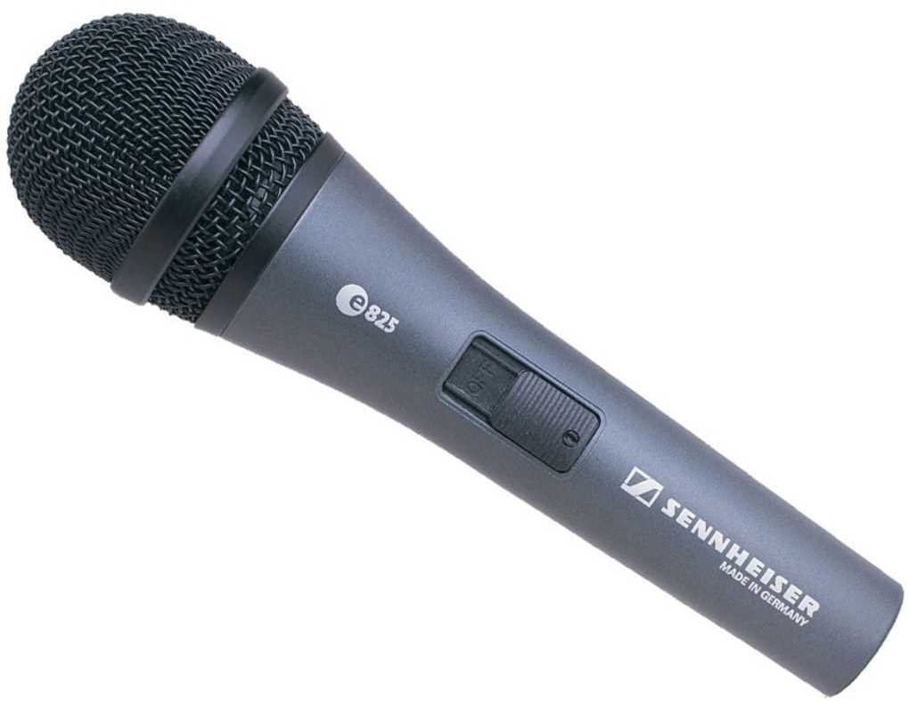 Sennheiser E825-S Handheld Cardiod Dynamic Microphone with On/Off Switch