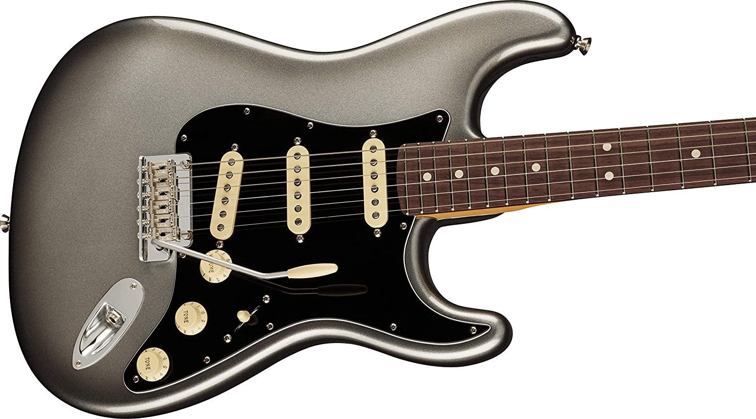 Fender American Professional II Stratocaster RW Mercury w/Hardshell Case
