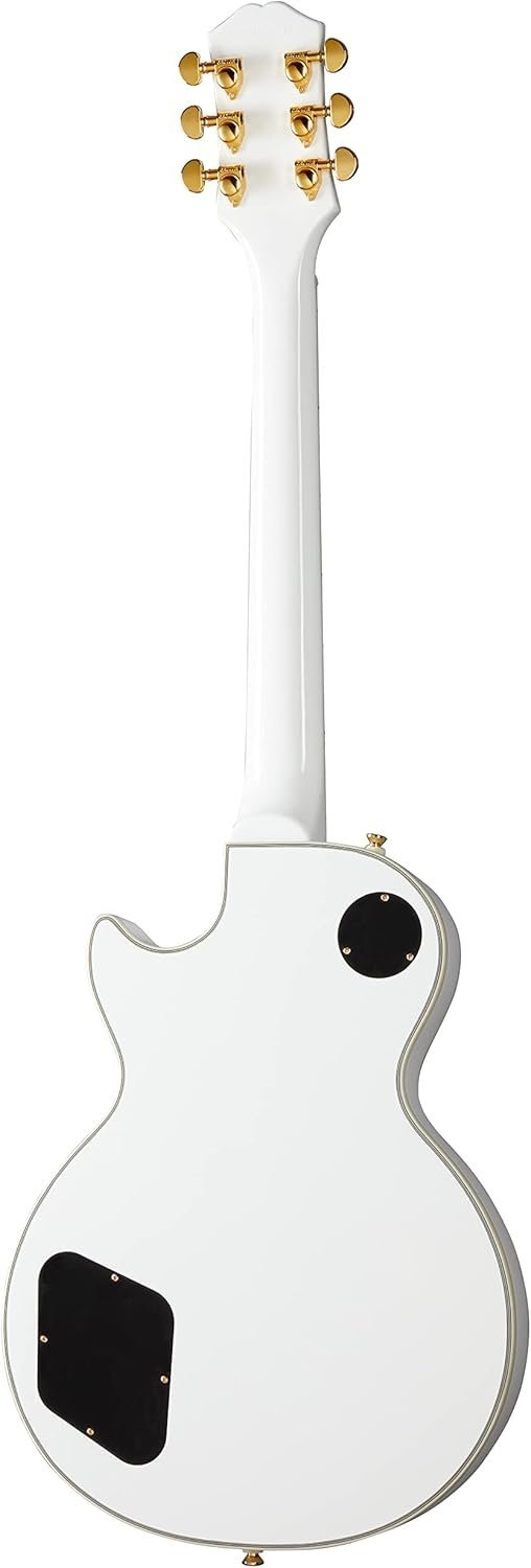 Epiphone Les Paul Custom, Alpine White with Gold Hardware