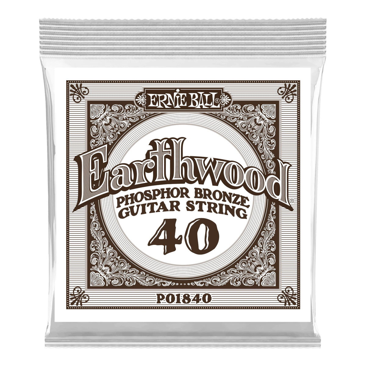 Ernie Ball .040 Phosphor Bronze Acoustic Single String (P01840)