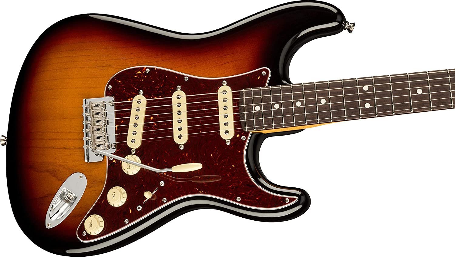 Fender American Professional II Stratocaster 6-String Electric Guitar (Right-Hand, 3-Color Sunburst)