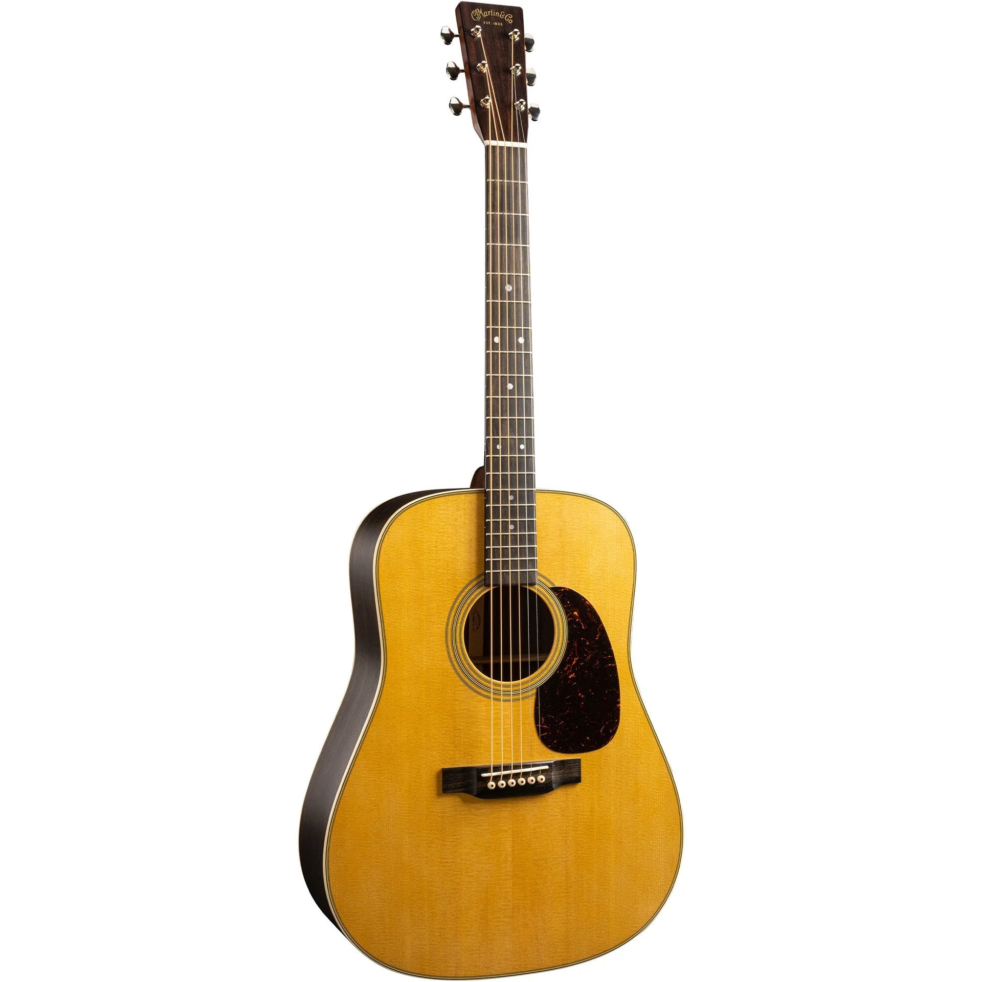 Martin D28 Satin Dreadnought 6 String Acoustic Guitar - Natural