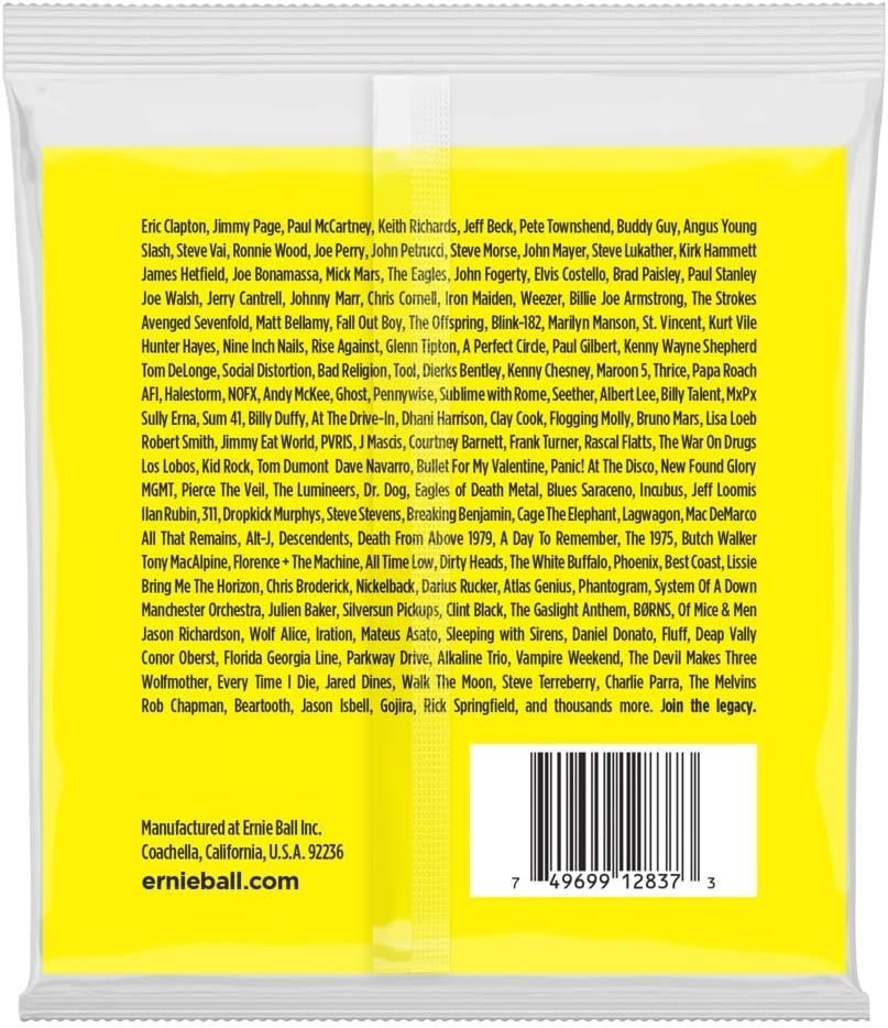 Ernie Ball 6-String Short Scale Bass Slinky Nickel Wound Electric Guitar Strings, 20w-90 Gauge (P02837)