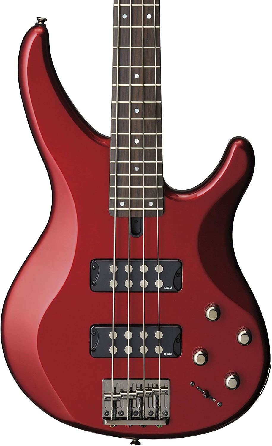Yamaha TRBX304 CAR 4-String Electric Bass Guitar,Candy Apple Red