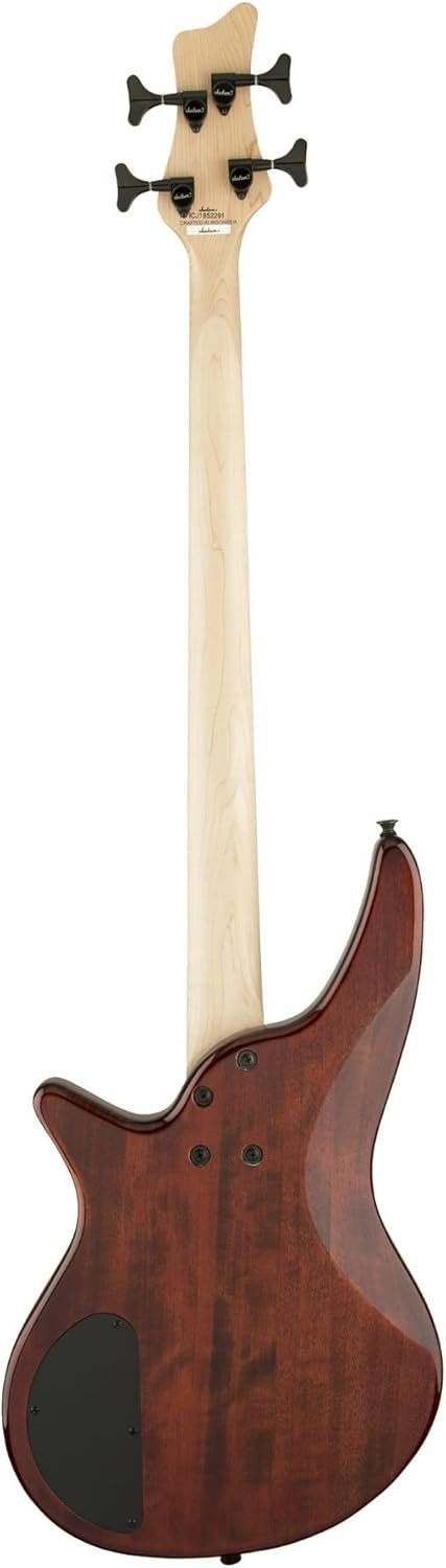 Jackson JS Series Spectra Bass JS2, Tobacco Burst, Laurel Fingerboard