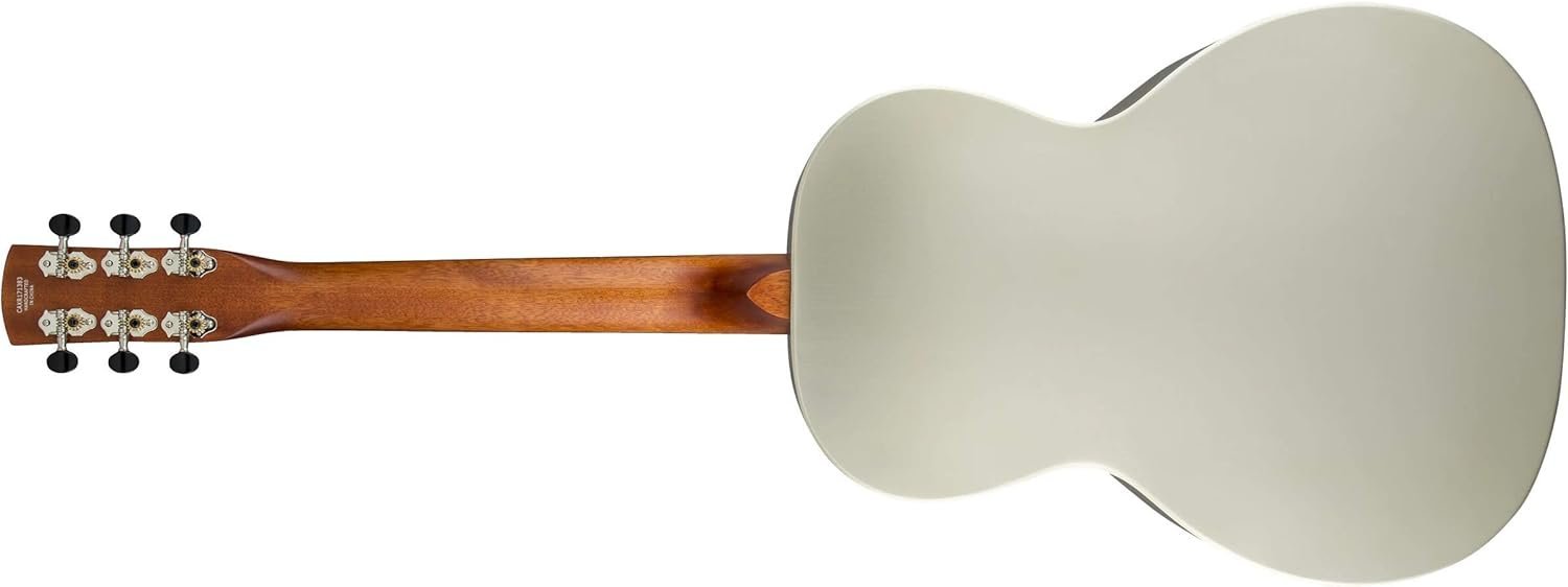 Gretsch G9201 Honey Dipper Round-Neck, Brass Body, and Padauk Fingerboard 6-String Resonator Guitar (Right-Handed, Weathered Pump House Roof)