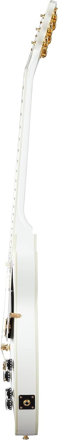 Epiphone Les Paul Custom, Alpine White with Gold Hardware