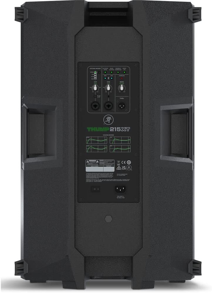 Mackie Thump215XT 1400W 15" Powered PA Loudspeaker System with DSP and Bluetooth (Pair)
